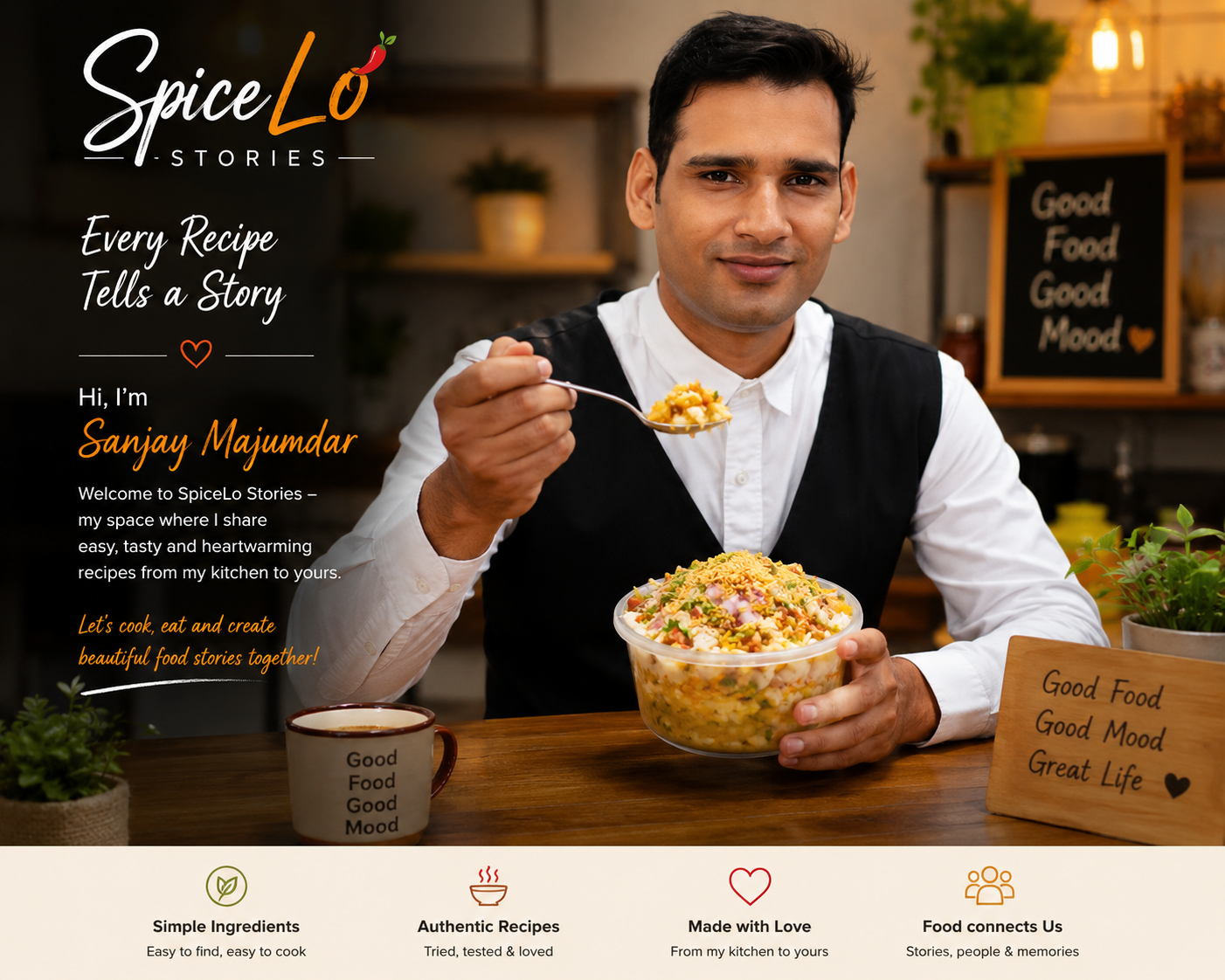 Sanjay Majumdar - Creator of SpiceLo Stories