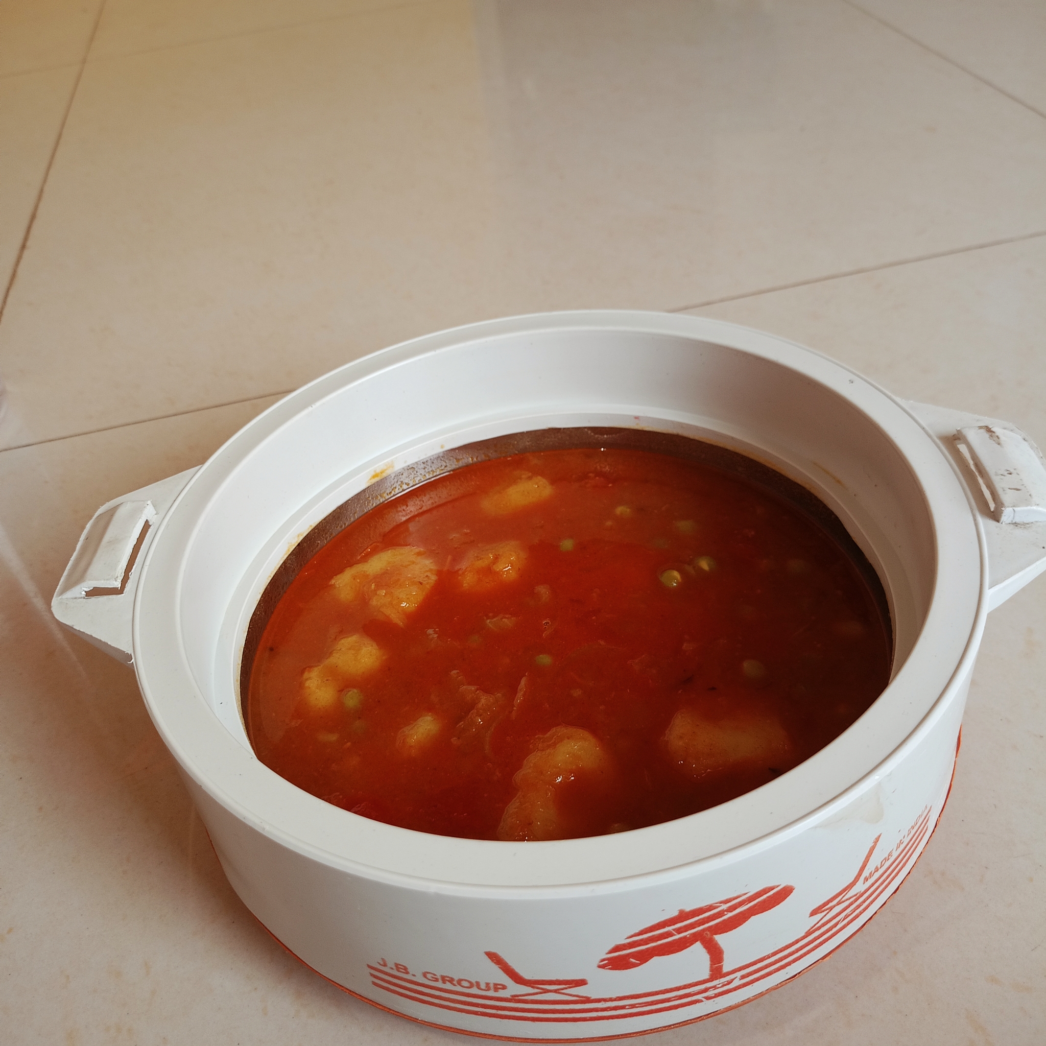 Green Peas Potato Curry
